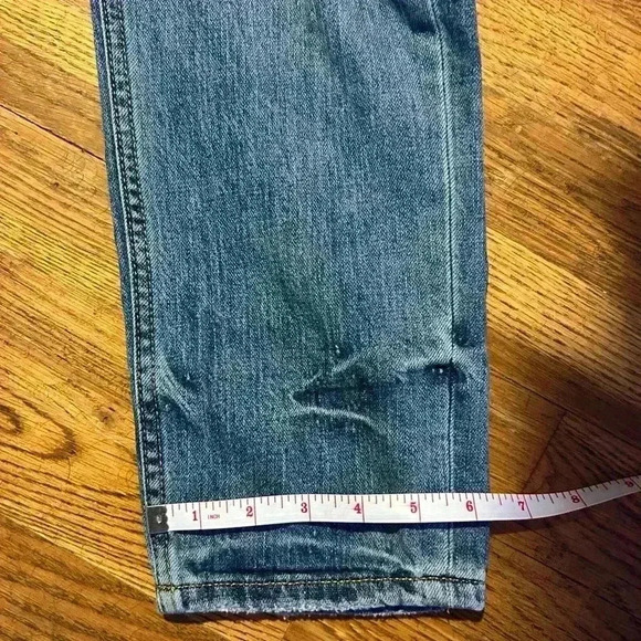 Pilcro Anthropologie Straight Leg Distressed‎ Jeans, Size 26 - Picture 7 of 13